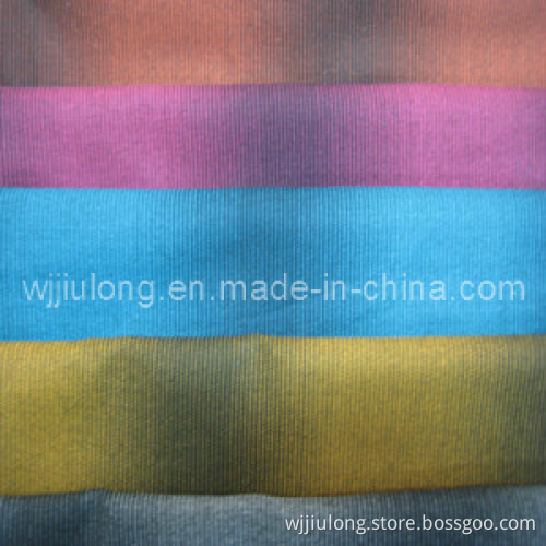 Polyester Striped Imitation Cashmere Garment Fabric